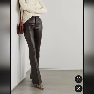 Dark Brown Leather Pants